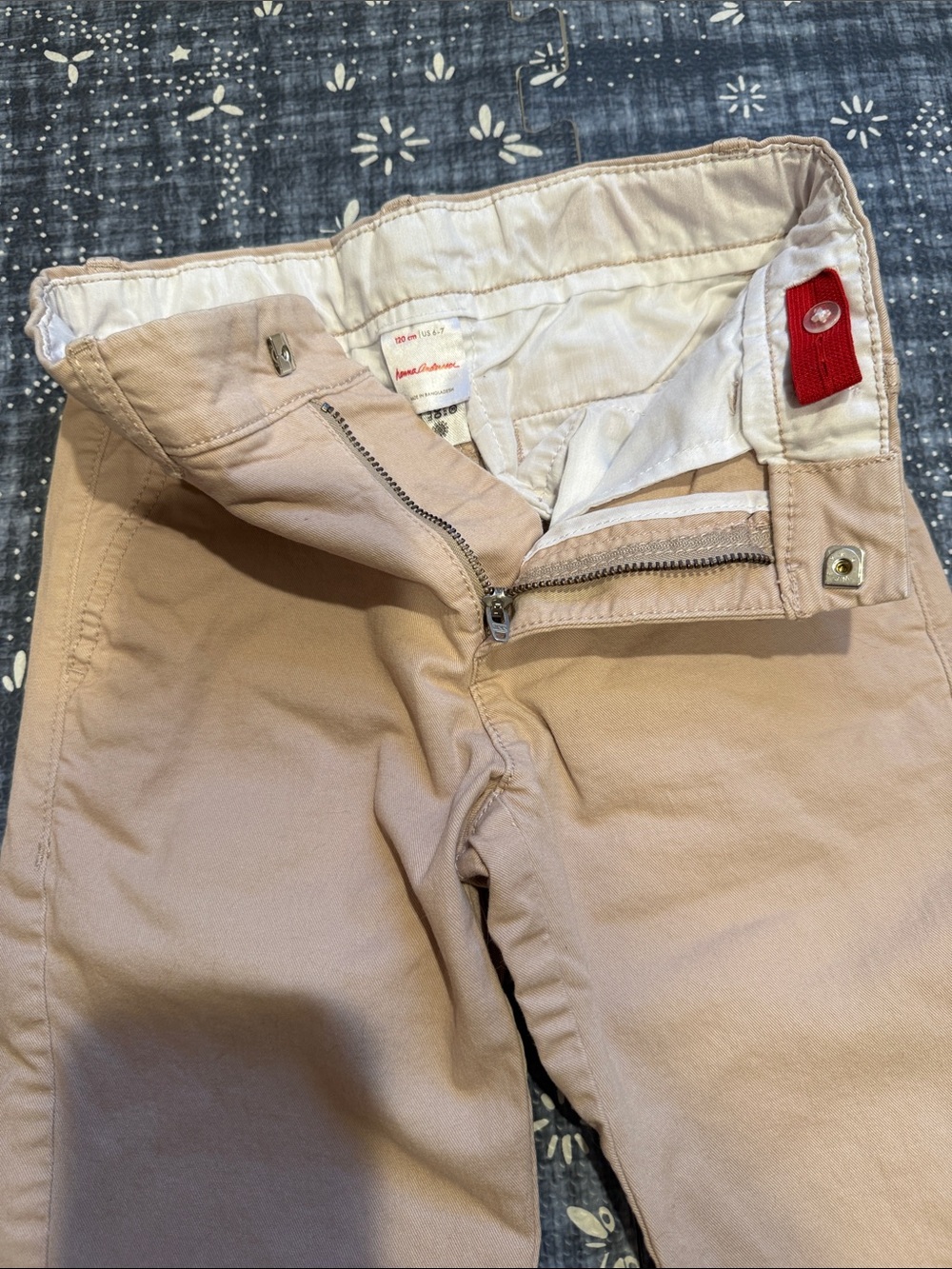 Hanna 6-7 Classic Chino Pants Khaki Sand - Picture 3 of 7